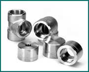 stainless steel Forged socket weld  unequal tee