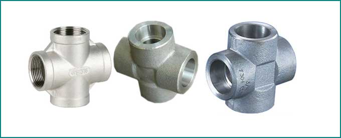 Forged Socket weld Equal Cross Forged Socket weld Equal Cross
