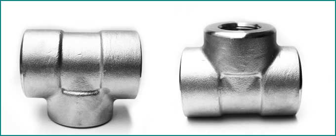 Forged Socket weld Unequal Tee Forged Socket weld Unequal Tee