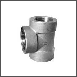 stainless steel Forged Screwed Threaded Equal Tee