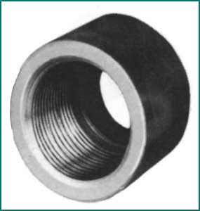 Duplex Steel Forged Screwed Threaded Half Coupling